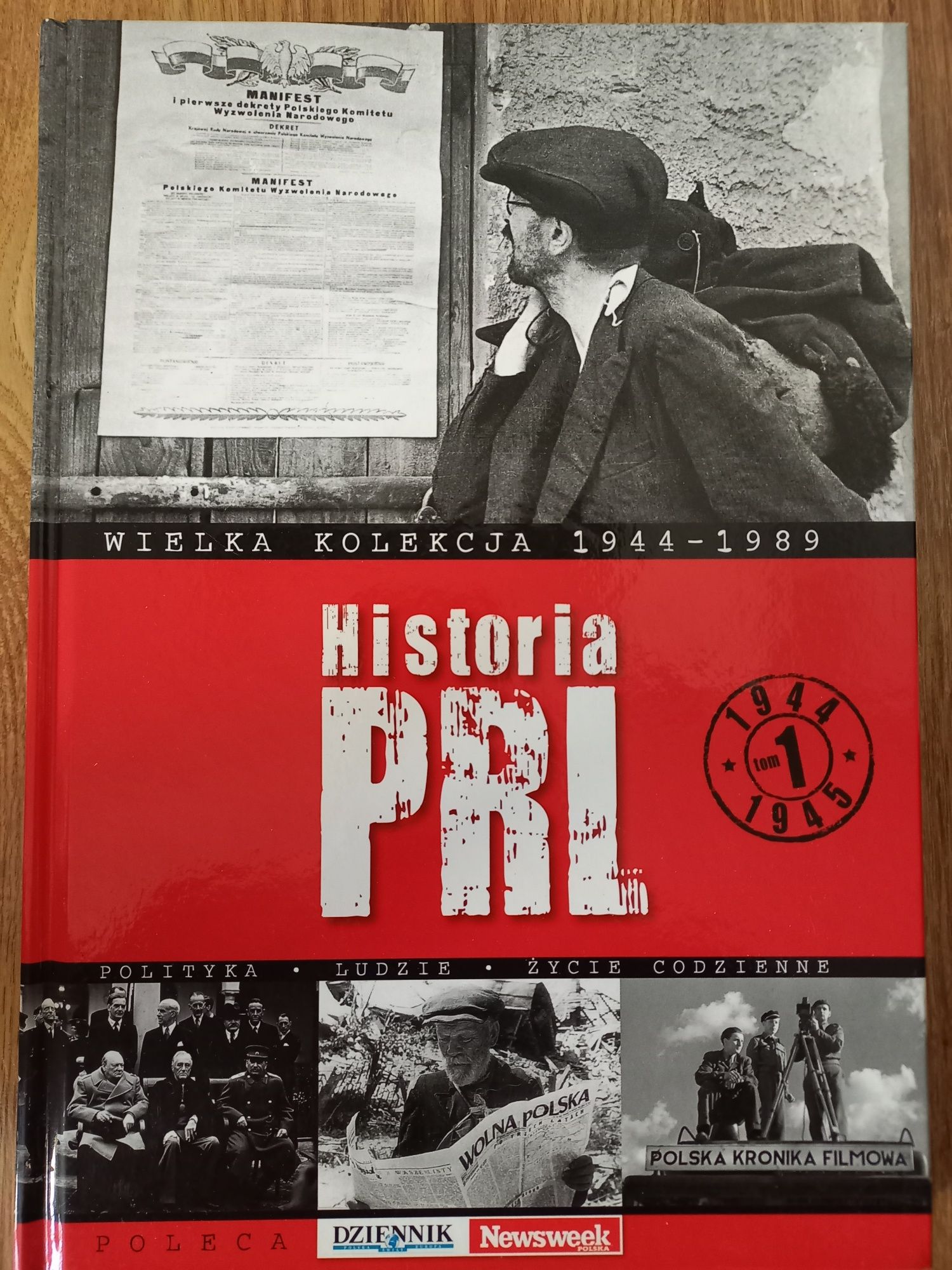 Zestaw ksiażek Historia PRL Newsweek