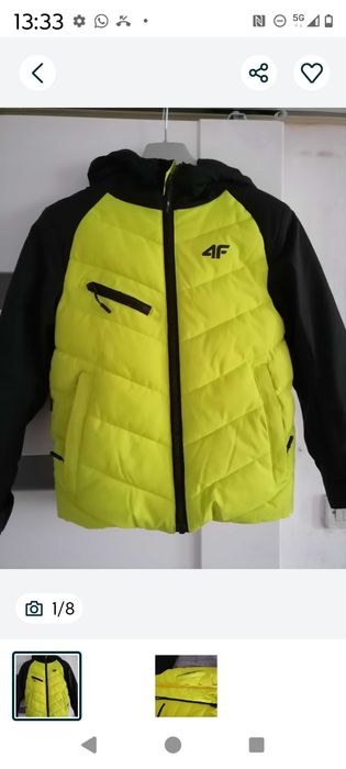 Kurtka narciarska membrana 8000 4F 128