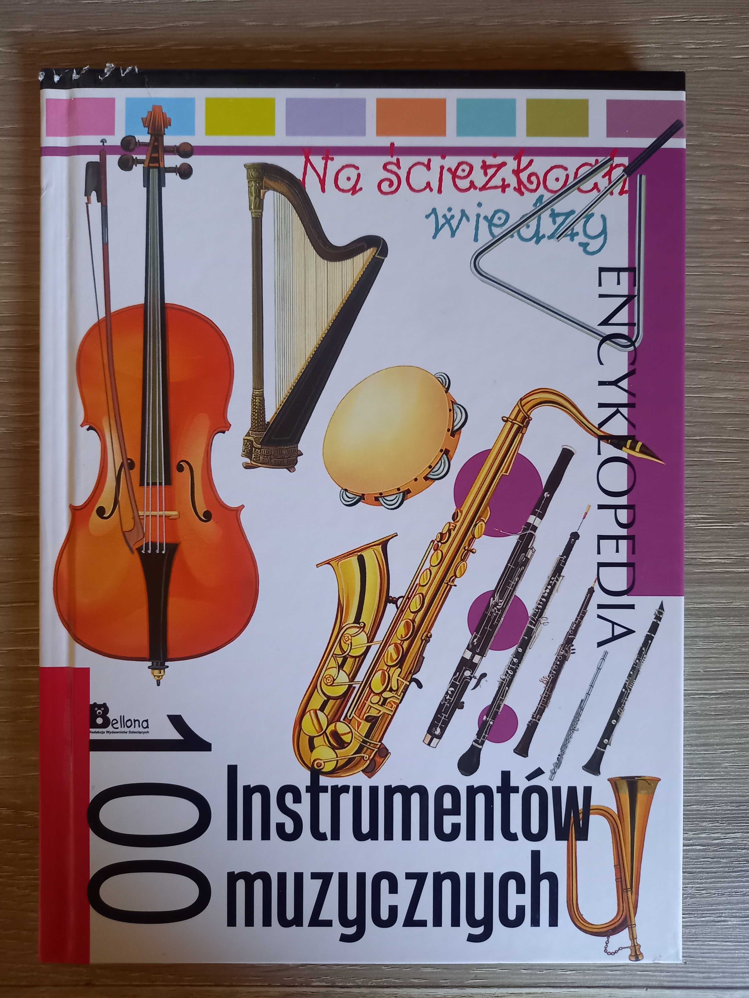 Encyklopedia instrumentów muzycznych dla dzieci instrumenty książka