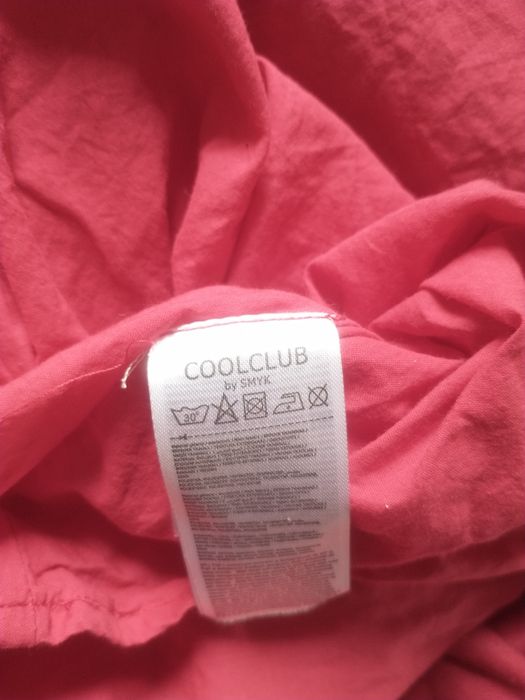Czerwona sukienka świąteczna dla dziewczynki Smyk Cool Club 92