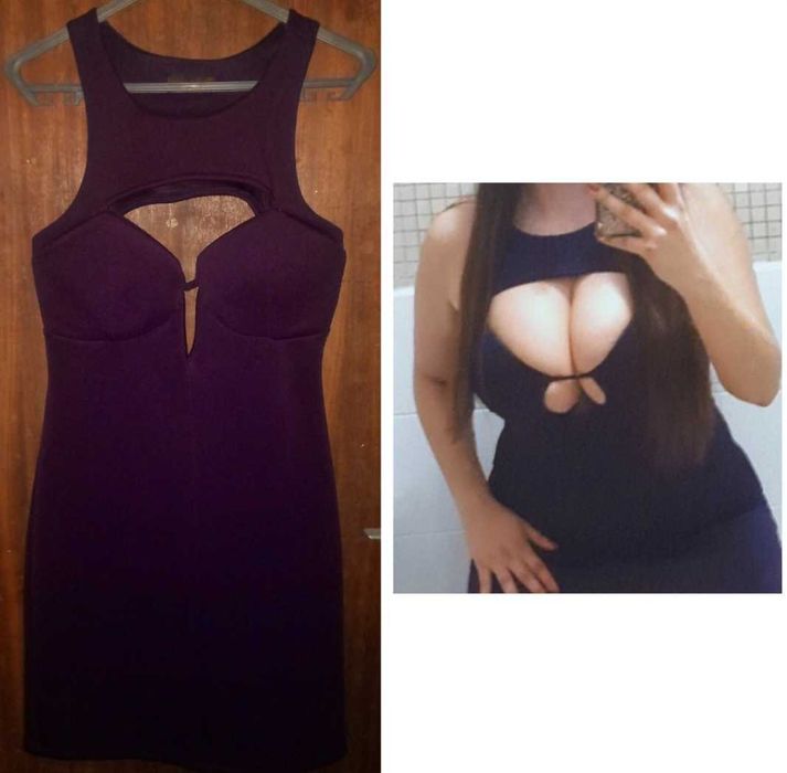 Vestido Roxo - Novo