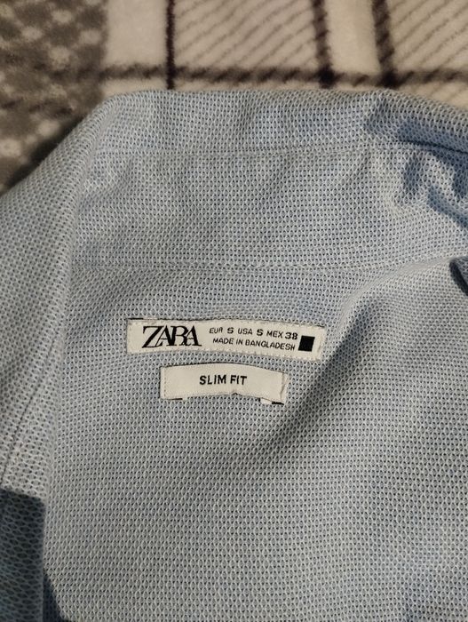 Camisa Azul S slim fit