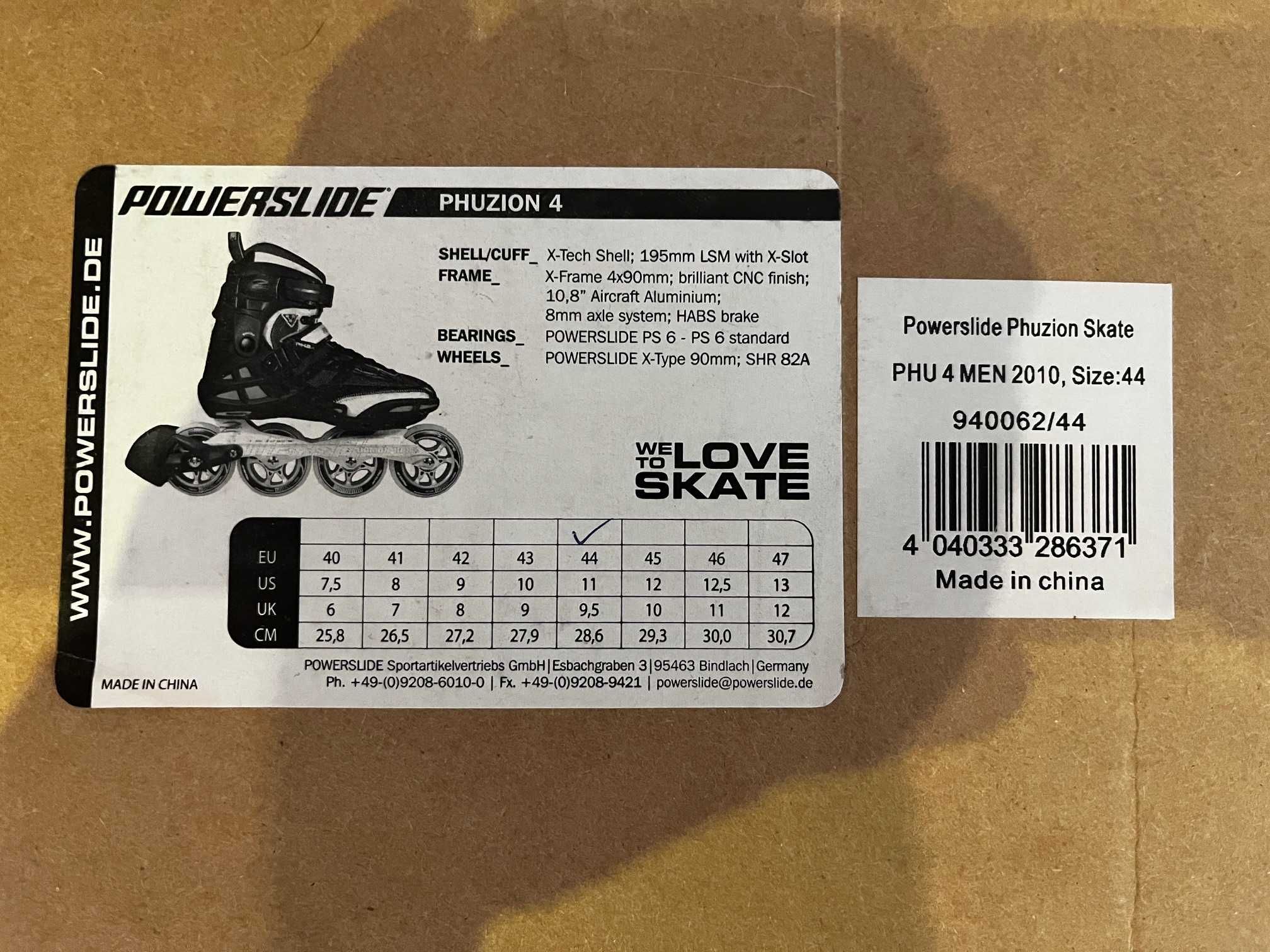 Nowe rolki męskie. Powerslide Phuzion 4
