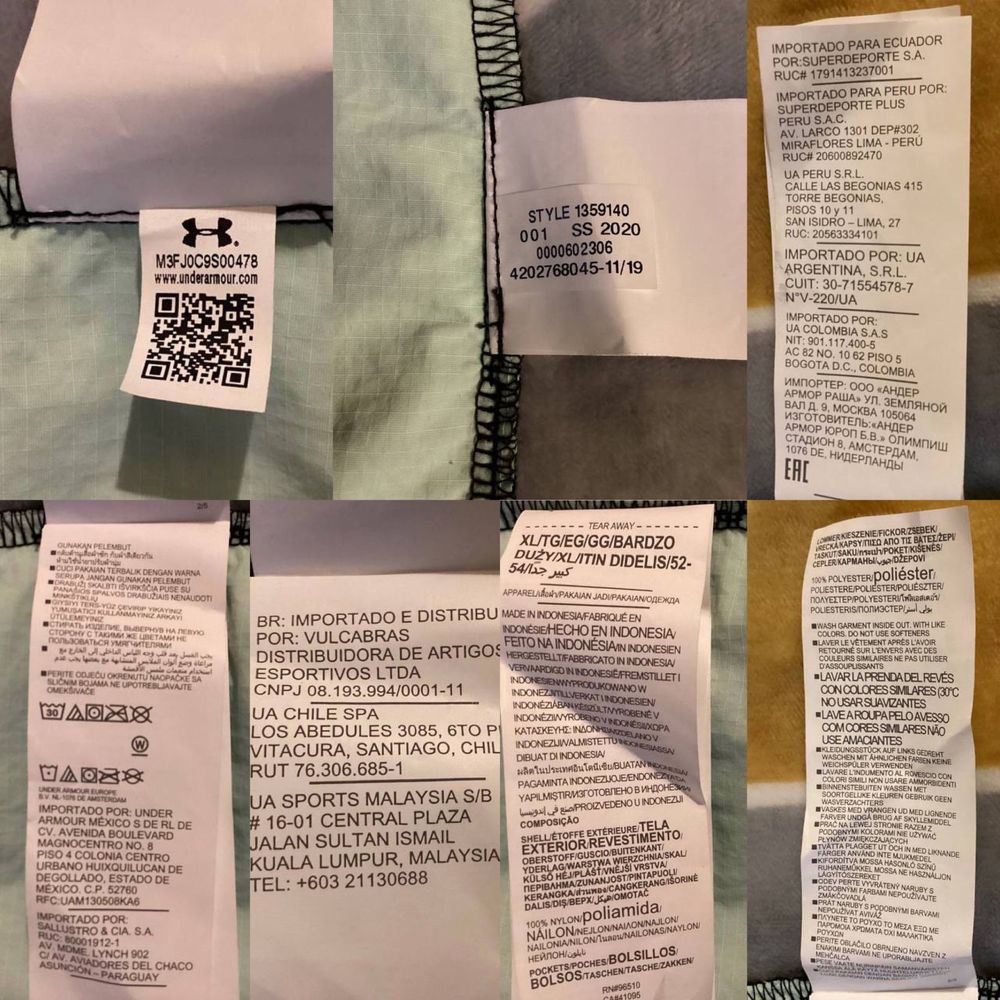 Under Armor вітровка,анорак