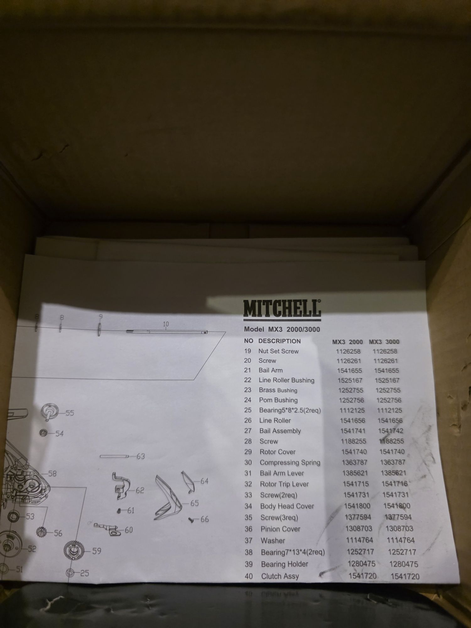 Mitchell Kołowrotek MX3 3000