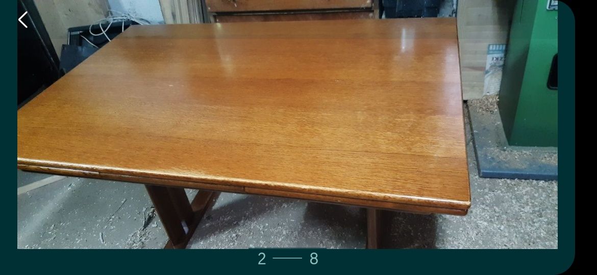 Stół okrągły rozkładany