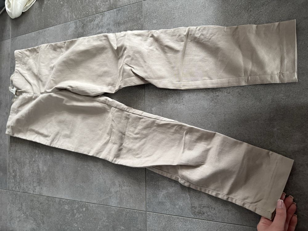 Bezowe cygaretki h&m
