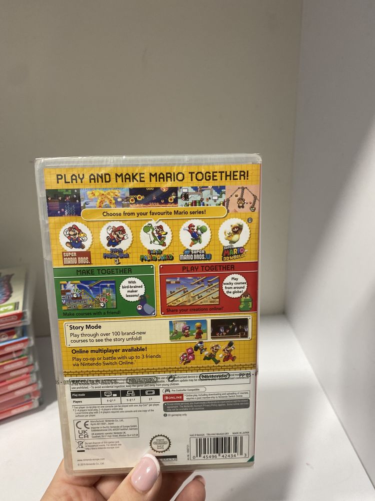 Gra super mario maker 2 nintendo switch NOWA