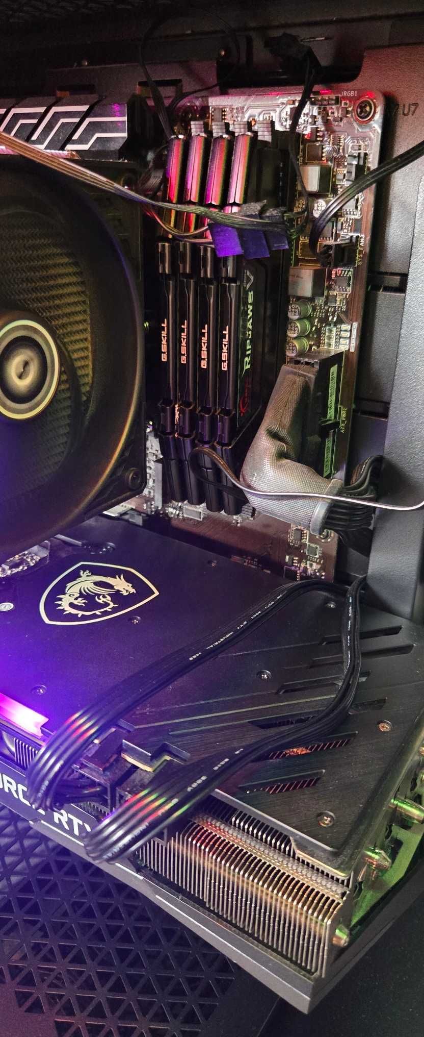 Komputer Ryzen7 5800x3D, RTX3060 Ti, Ripjaws V, DDR4, 32 GB