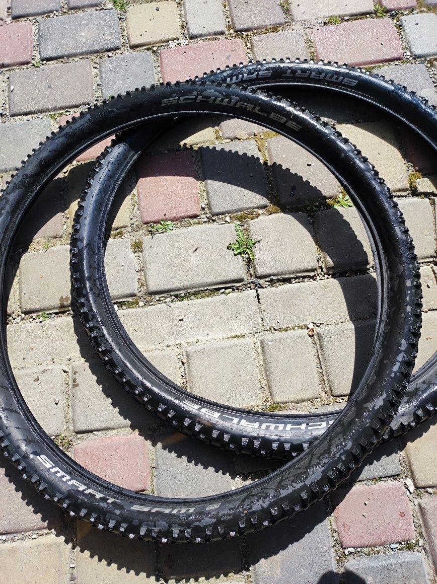 Покришки резина скат schwalbe smart sam 27.5 2.25