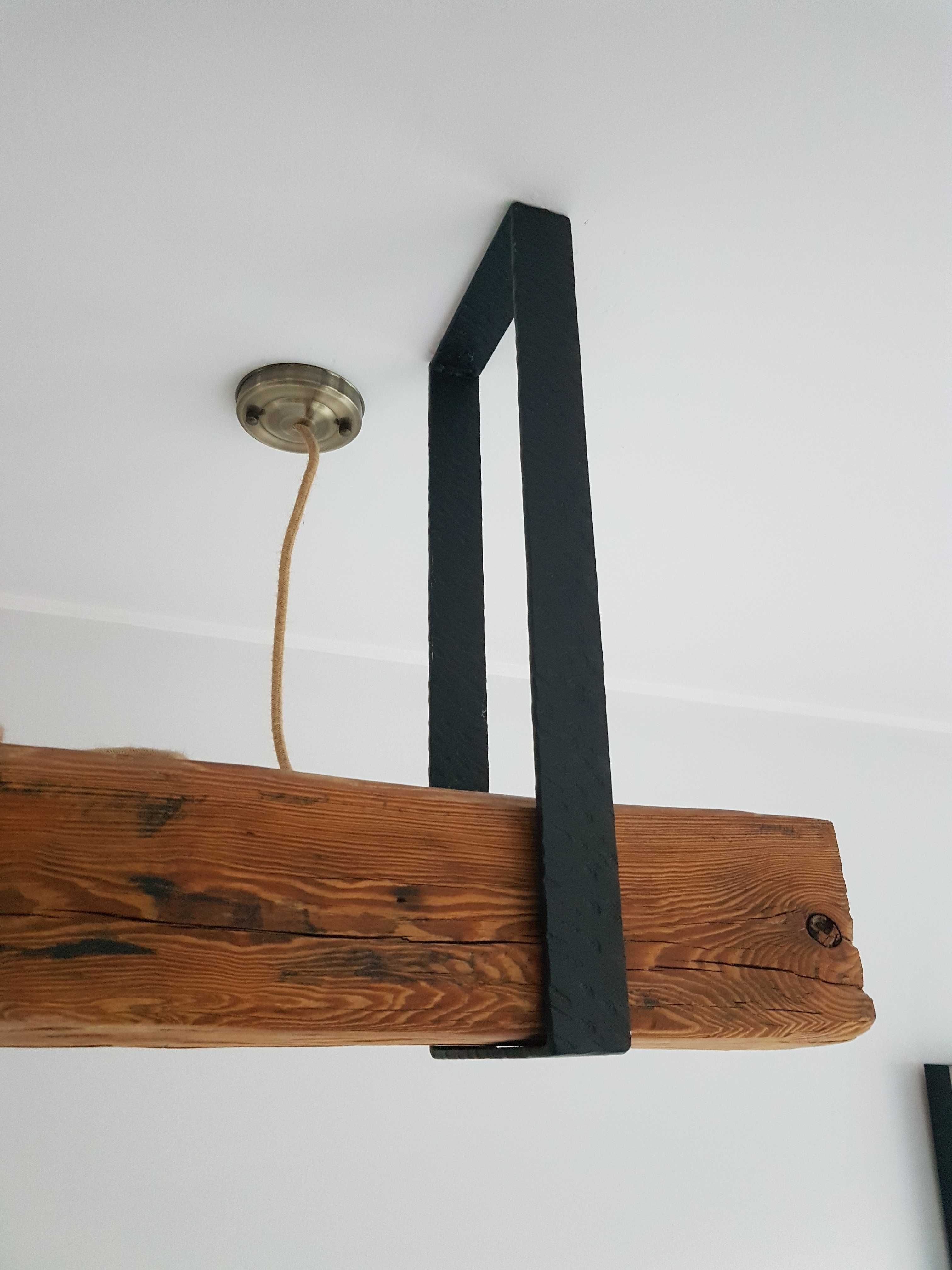 Lampa loftowa wisząca handmade