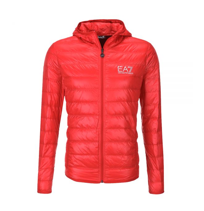 EMPORIO ARMANI EA7 włoska kurtka pikowna RACING RED