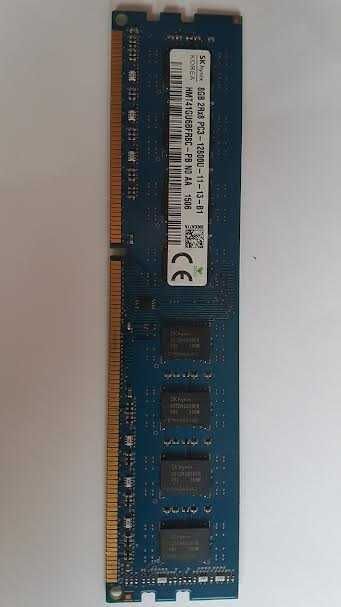 DDR3 RAM 8GB Hynix 1600MHz – sprawna pamięć, wysyłka paczkomatem