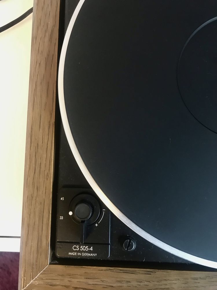 Dual Audiophile concept CS 505-4 Gramofon Adapter Winyle Vintage