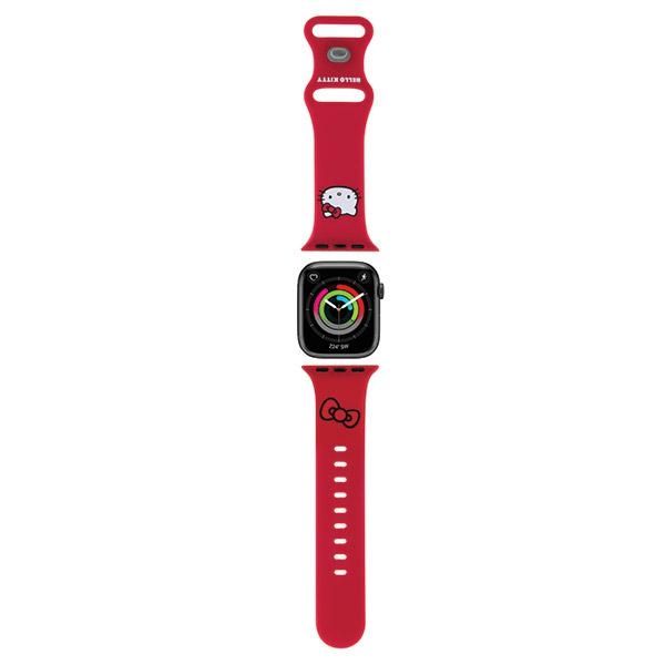 Hello Kitty Pasek HKAWMSCHBLR Apple Watch 38/40/41mm czerwony/strap