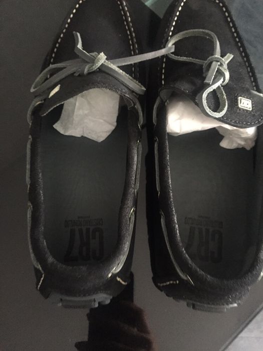 Sapato “vela” preto tamanho 41