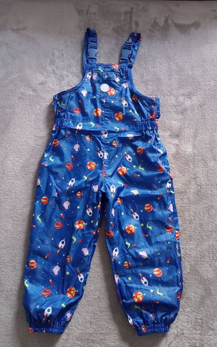 Штани комбінезон на флісі 110 р. осінь Regatta дощовик напівкомбінезон