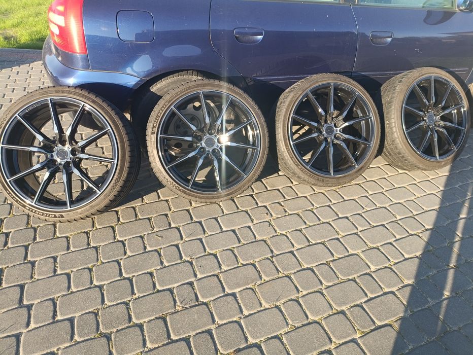 Felgi Concaver CVR4 19" 5x 112 z oponami Michelin