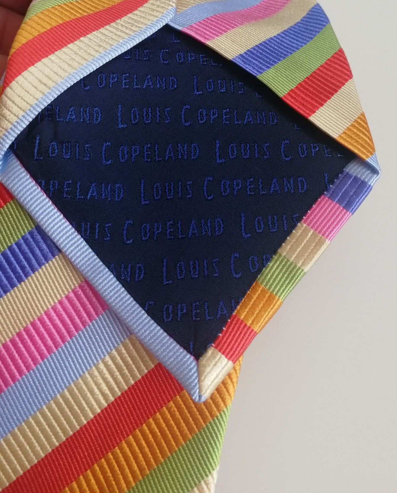 Jedwabny krawat Louis Copeland