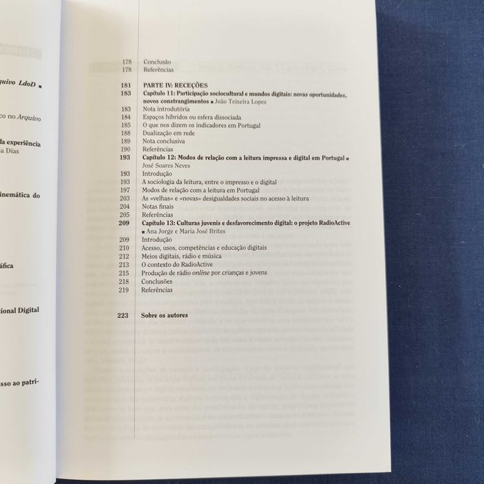 T D Martinho, J T Lopes, Luís Garcia - Cultura Digital em Portugal