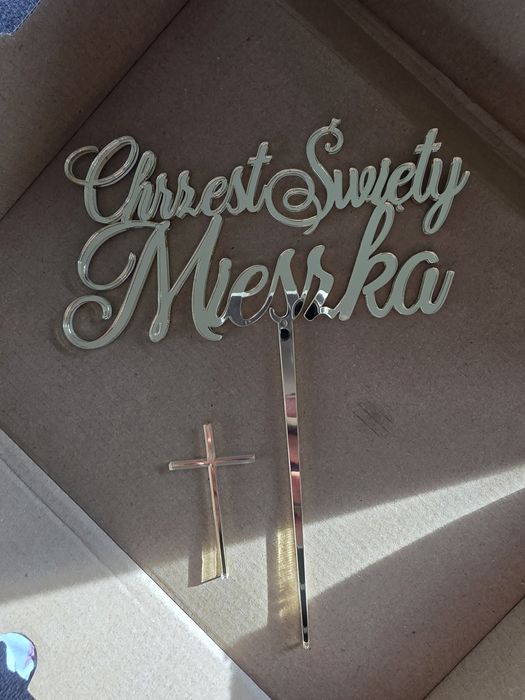 Topper Chrzest Święty Mieszka