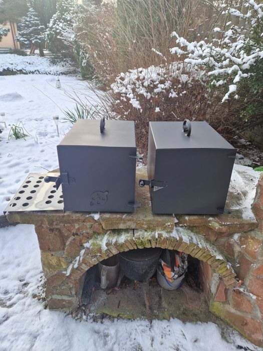 Palenisko do wędzarni, piecyk do wędzarni z blachy krzemowej XXL