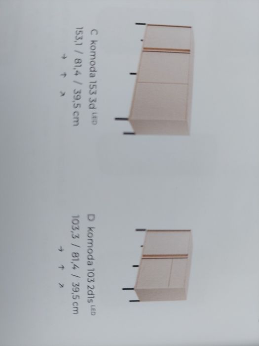 Meble pokojowe szfaki