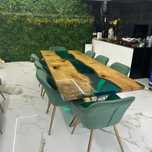 Mesas de jantar em resina epoxy