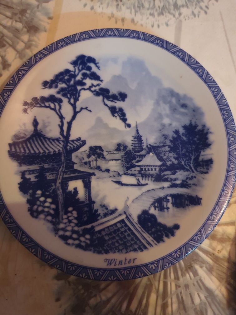 Pratos chinese alusivos às estações do ano
