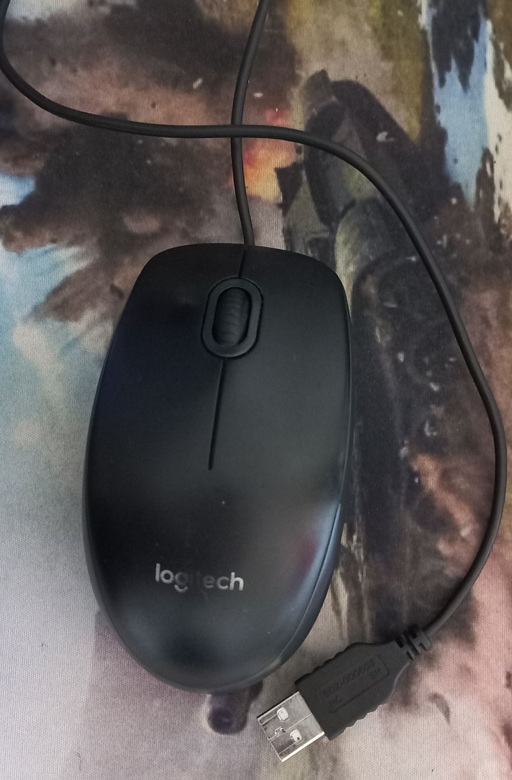 LOGITECH B100, USB провідна комп.мишка