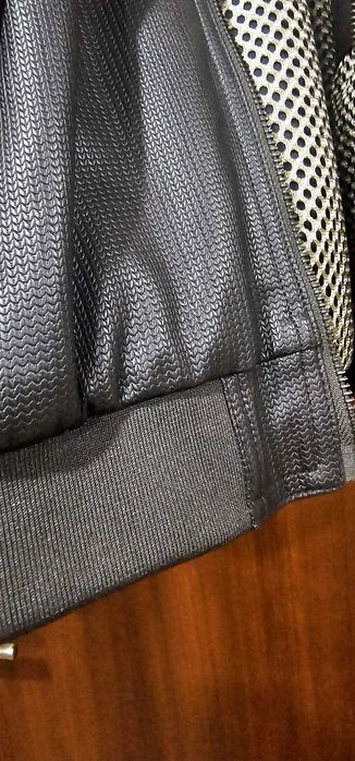 Casaco curto pele homem