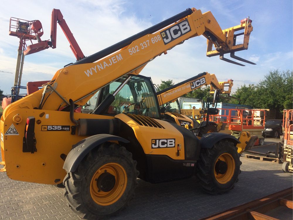 Manitou - Jcb - Merlo - Wynajem ladowarek - Najem - Wynajme