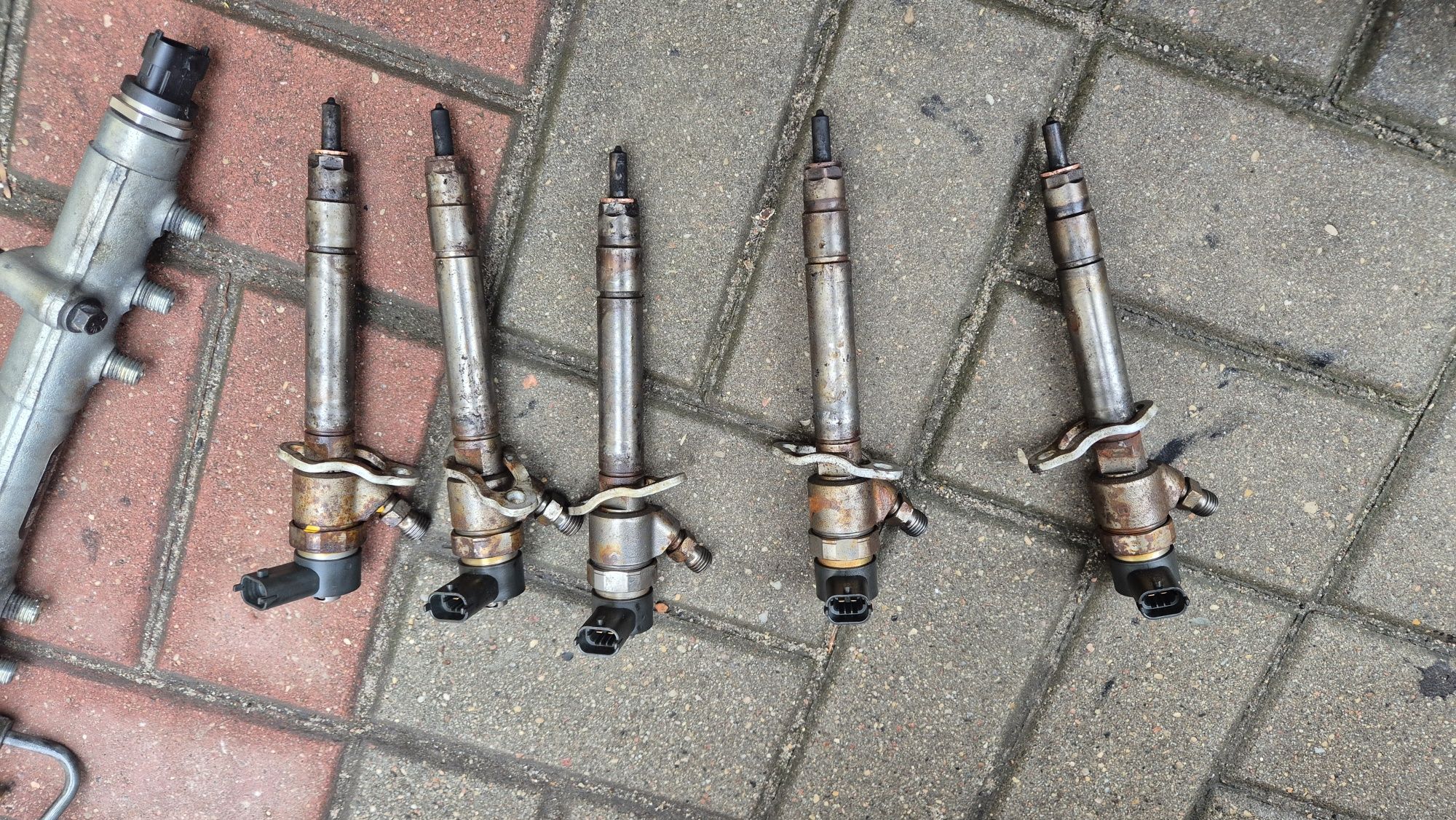 Wtryski, listwa wtryskowa i pompa volvo 2.4 d5