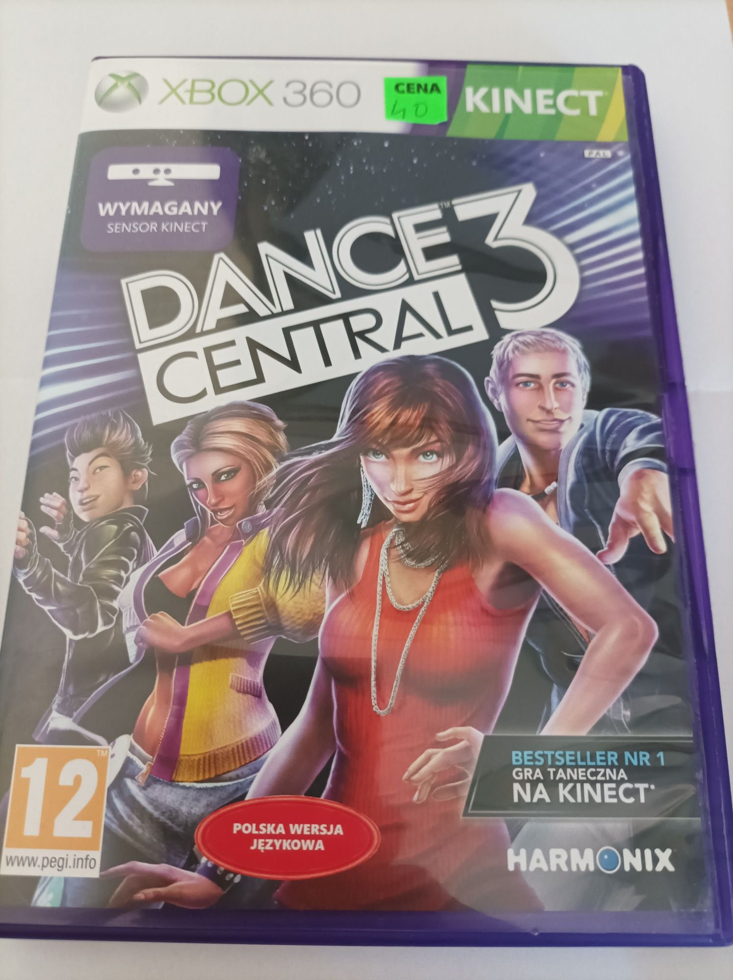 Dance central 3 Xbox 360 PL wersja