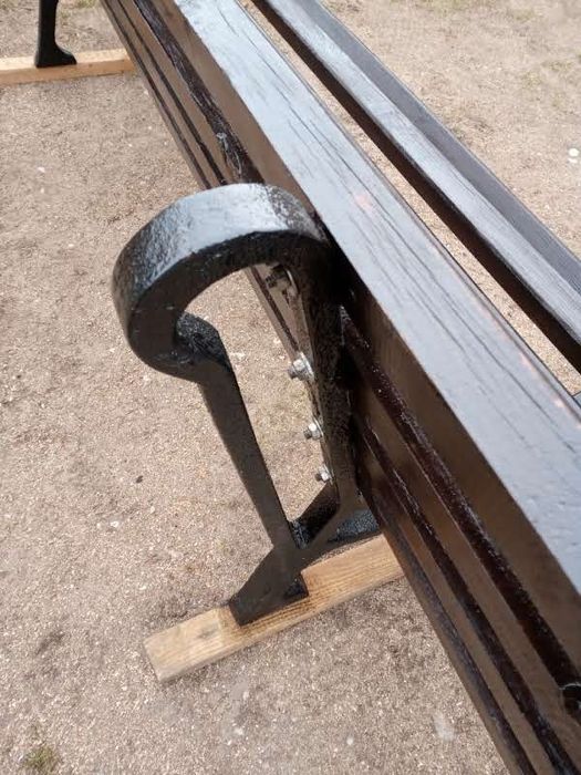 Lawka ogrodowa żeliwna