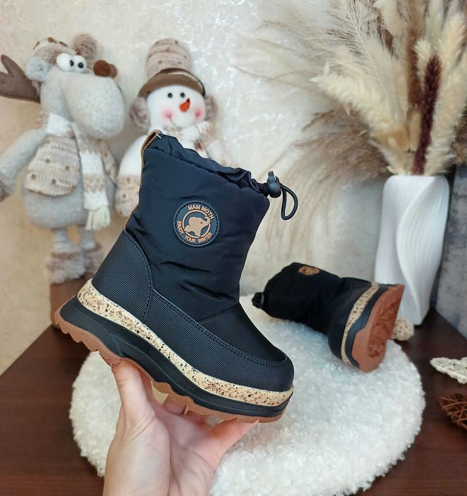Дитячі зимові чоботи черевики Томм для хлопчика 28 29 30 31 32 дутіки