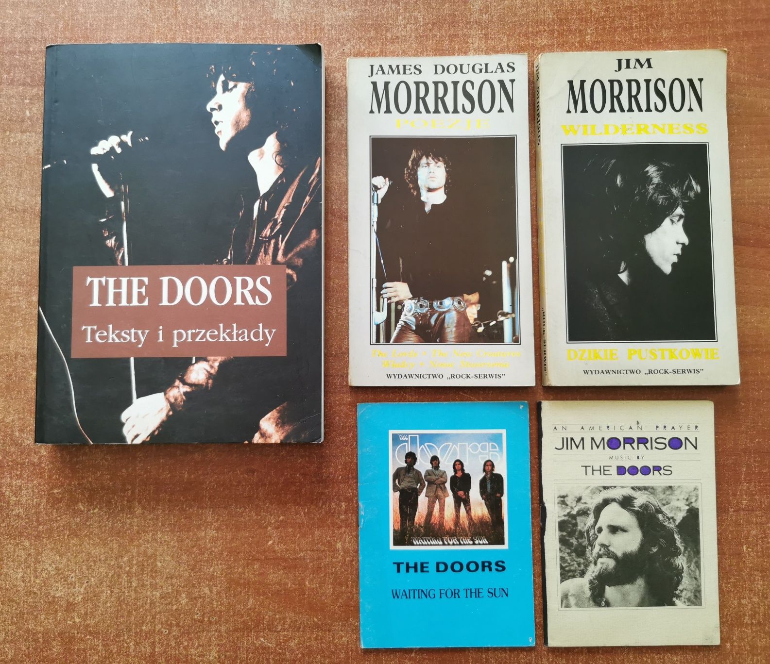 Zestaw The Doors - 5 kaset +książki