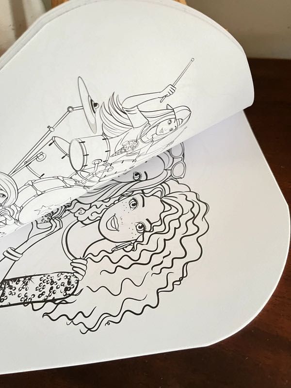 Livro Pintar com Autocolantes da Barbie  Novo