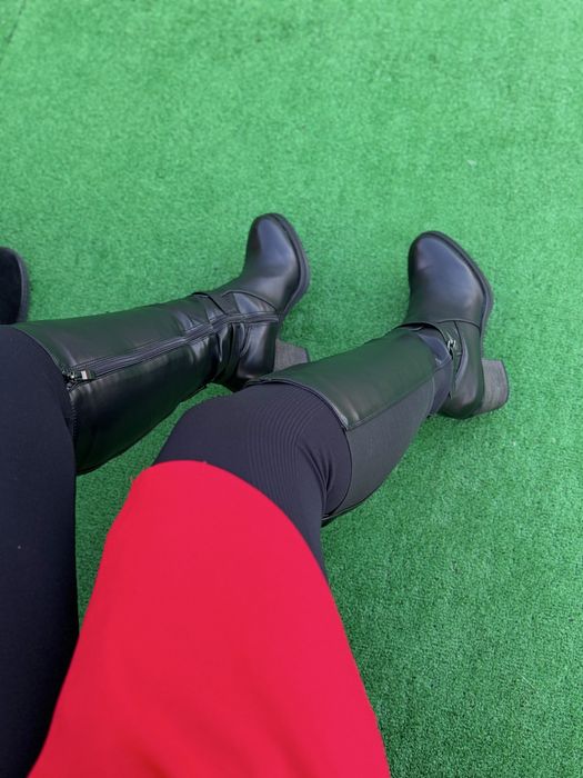 Botas cano alto com elastico - 36 ao 41