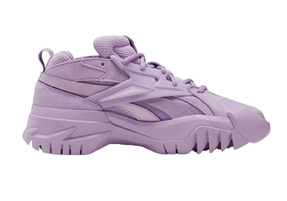 Skórzane buty Reebok Club C Cardi V2 r 40,5 damskie sneakersy fiolet