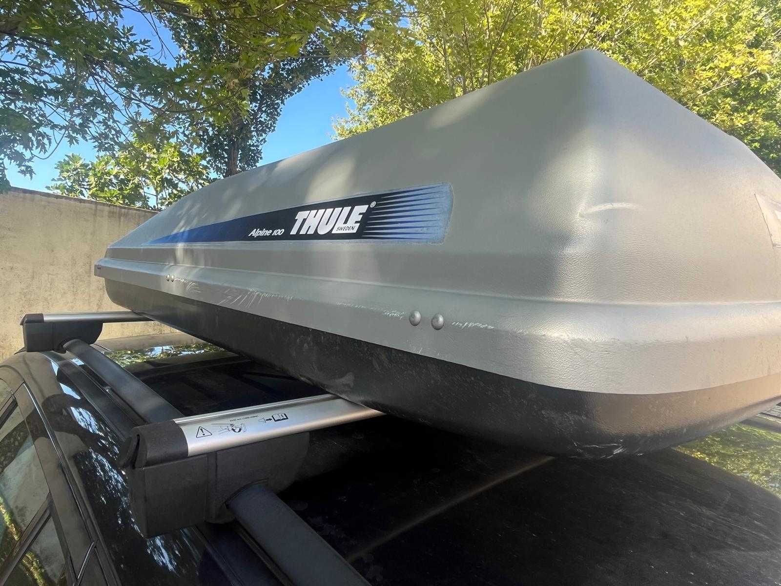 Mala de Tejadilho THULE Alpine 100 + Barras Originais MERCEDES