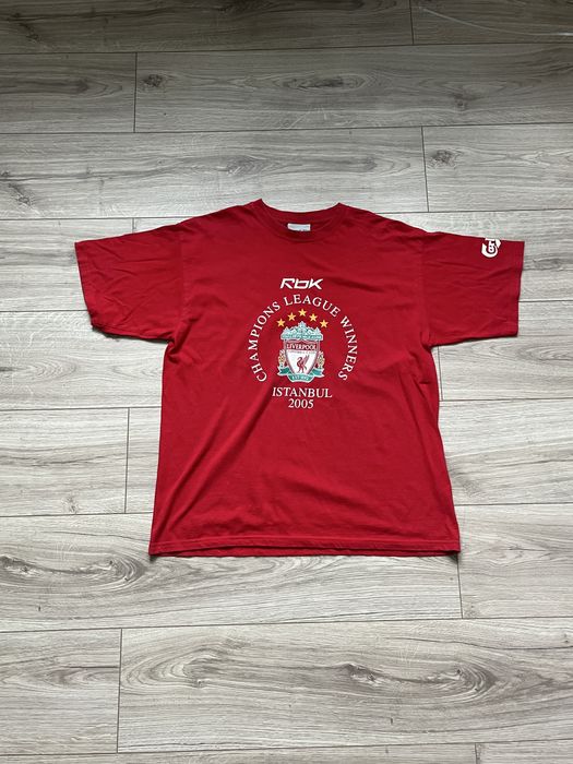 Вінтажна футболка Reebook x Liverpool