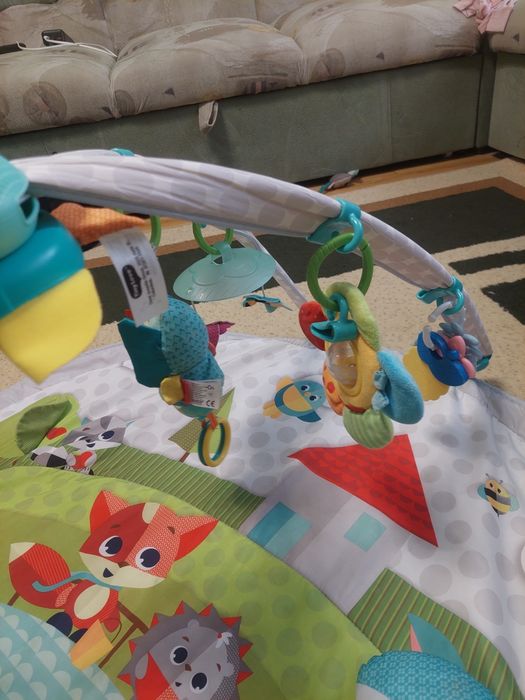 Розвиваючий килимок з дугою Tiny Love + подарунок