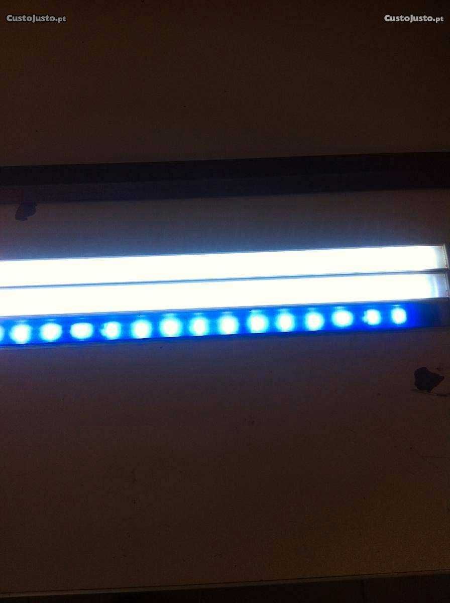 Calhas de luz led para aquarios por medida