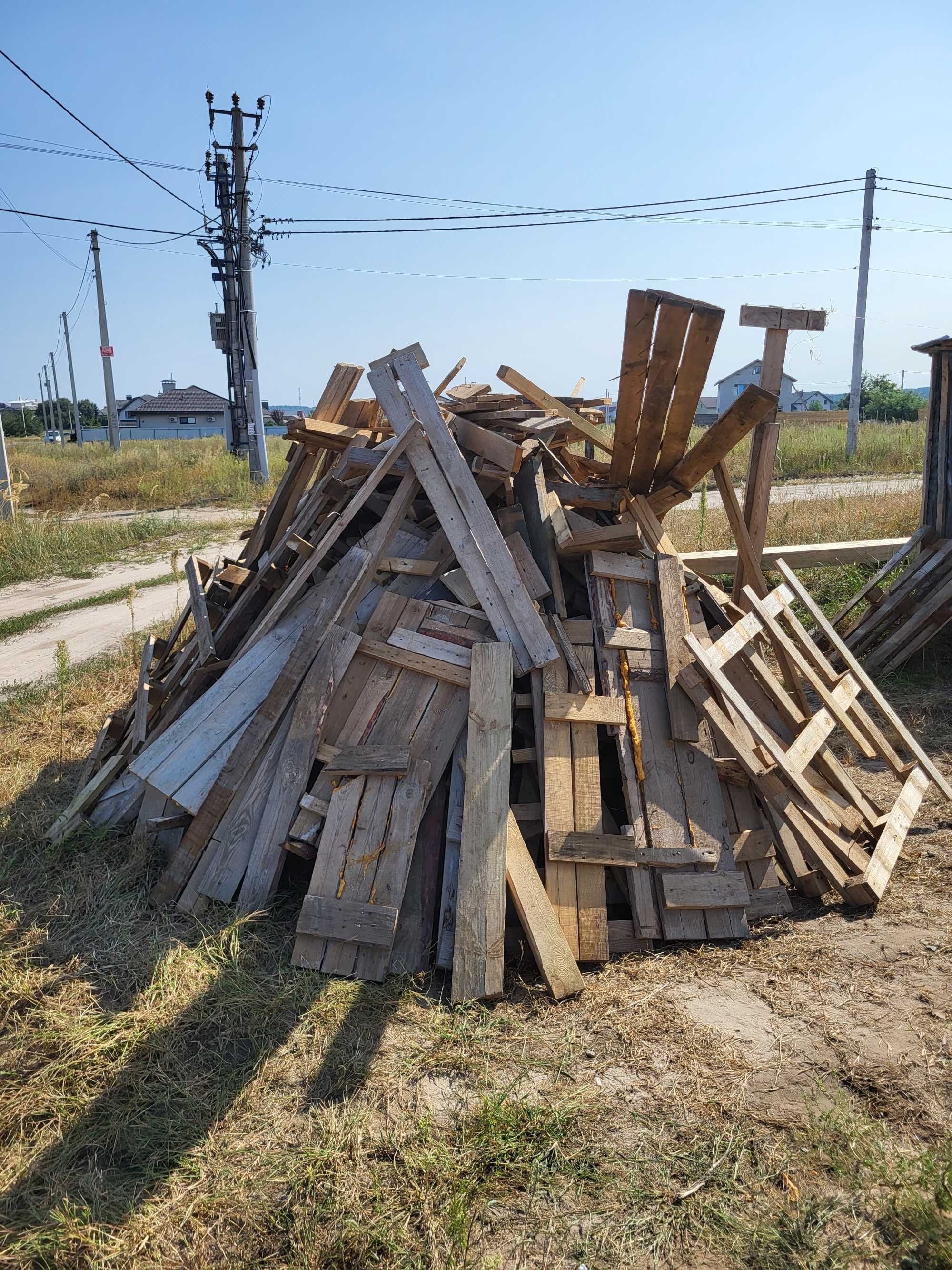Дрова сухі соснові 10м3 Лютіж самовивіз