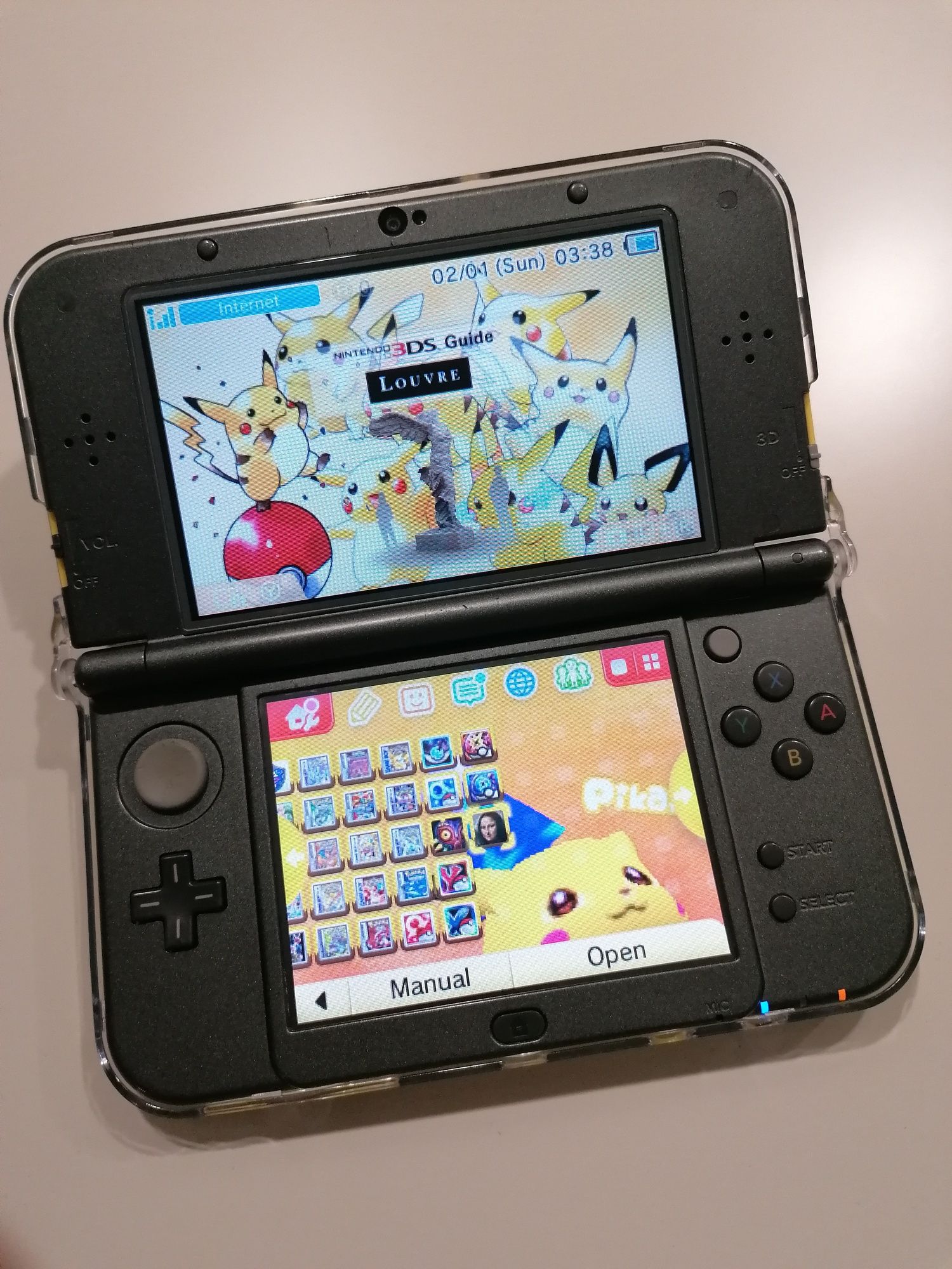 New Nintendo 3DS XL Ecrã IPS 32GB Homebrew