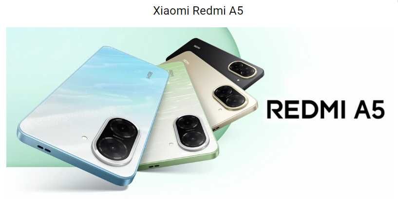 Нові Смартфон Xiaomi Redmi A5 3/64-4/128GB Global Version