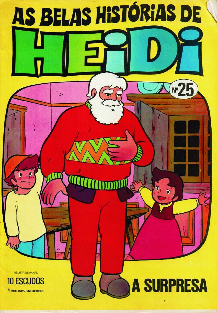 As Belas Histórias de Heidi - 5 números