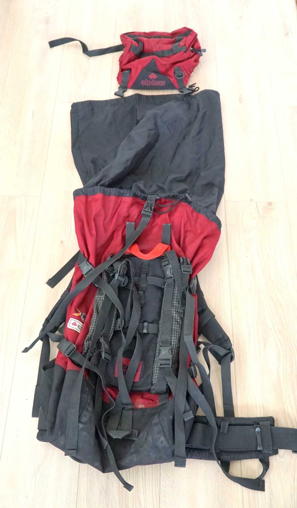 Plecak wyprawowy ALPINUS Devils Tower EXTREME 70+50L Cordura!