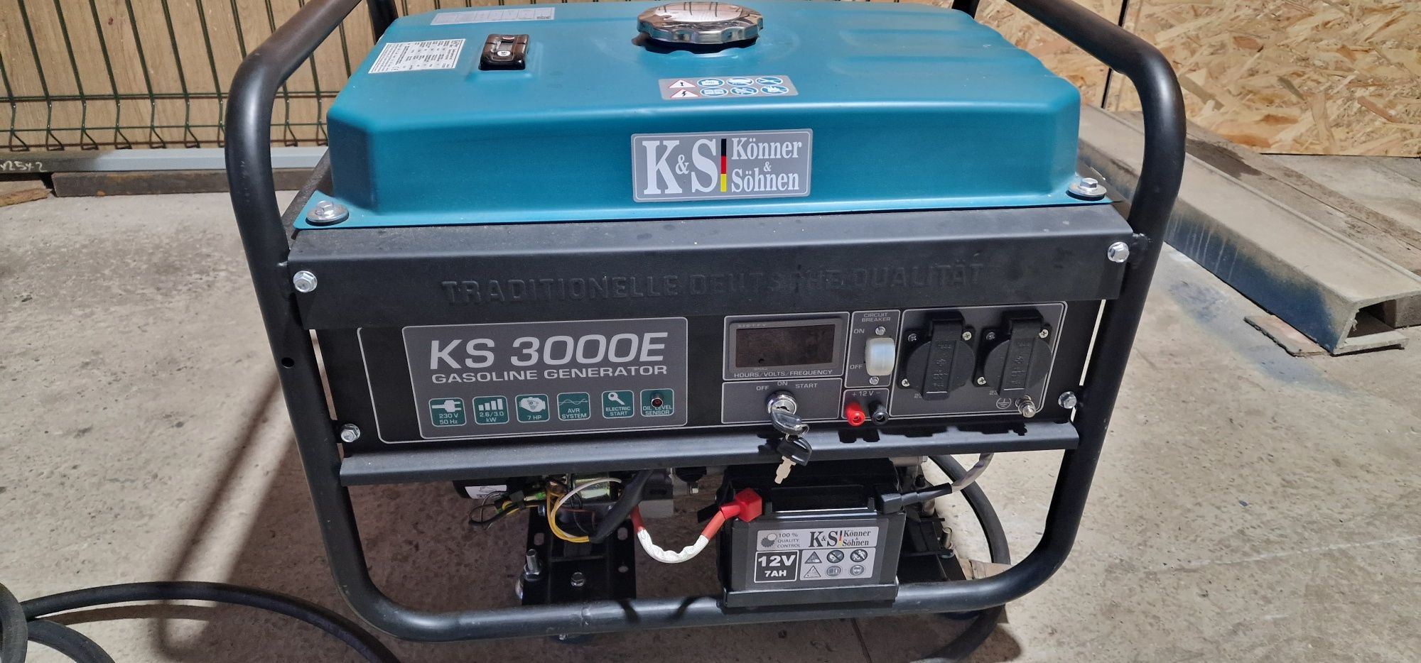 Генератор бензиновий Konner&Sohnen KS 3000E